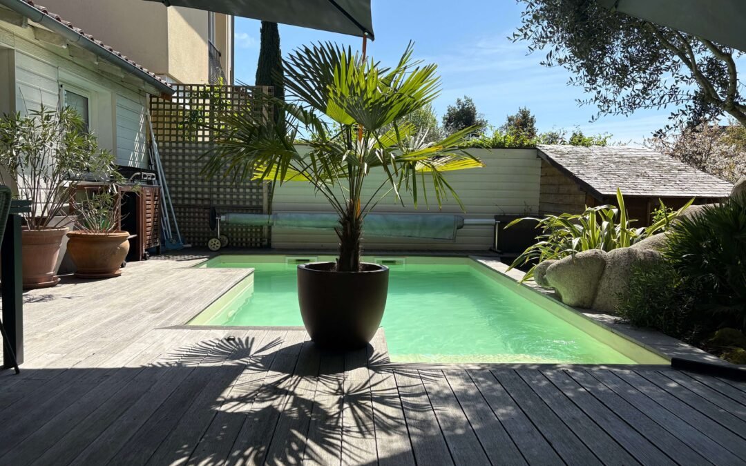 Belle maison de ville 1930 avec piscine