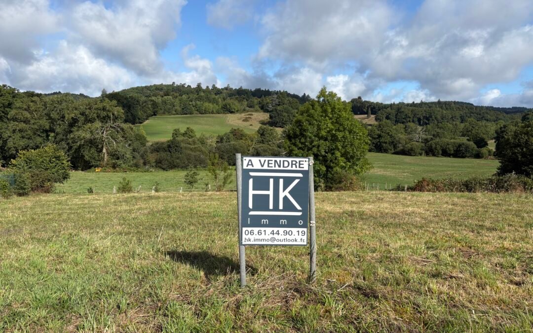Saint Jouvent, beau terrain constructible viabilisé