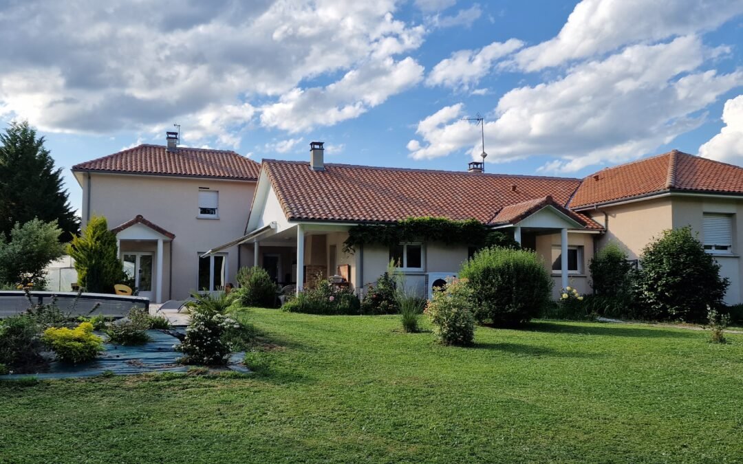 Superbe maison contemporaine avec piscine
